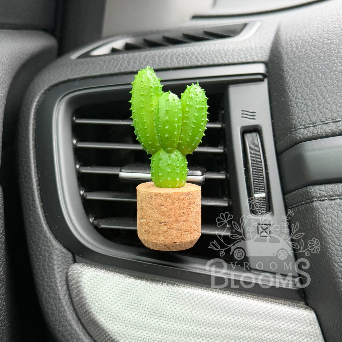Mini Cactus Plant Vent Clip Car Air Freshener (Reusable): Fall Seasonal RANDOM