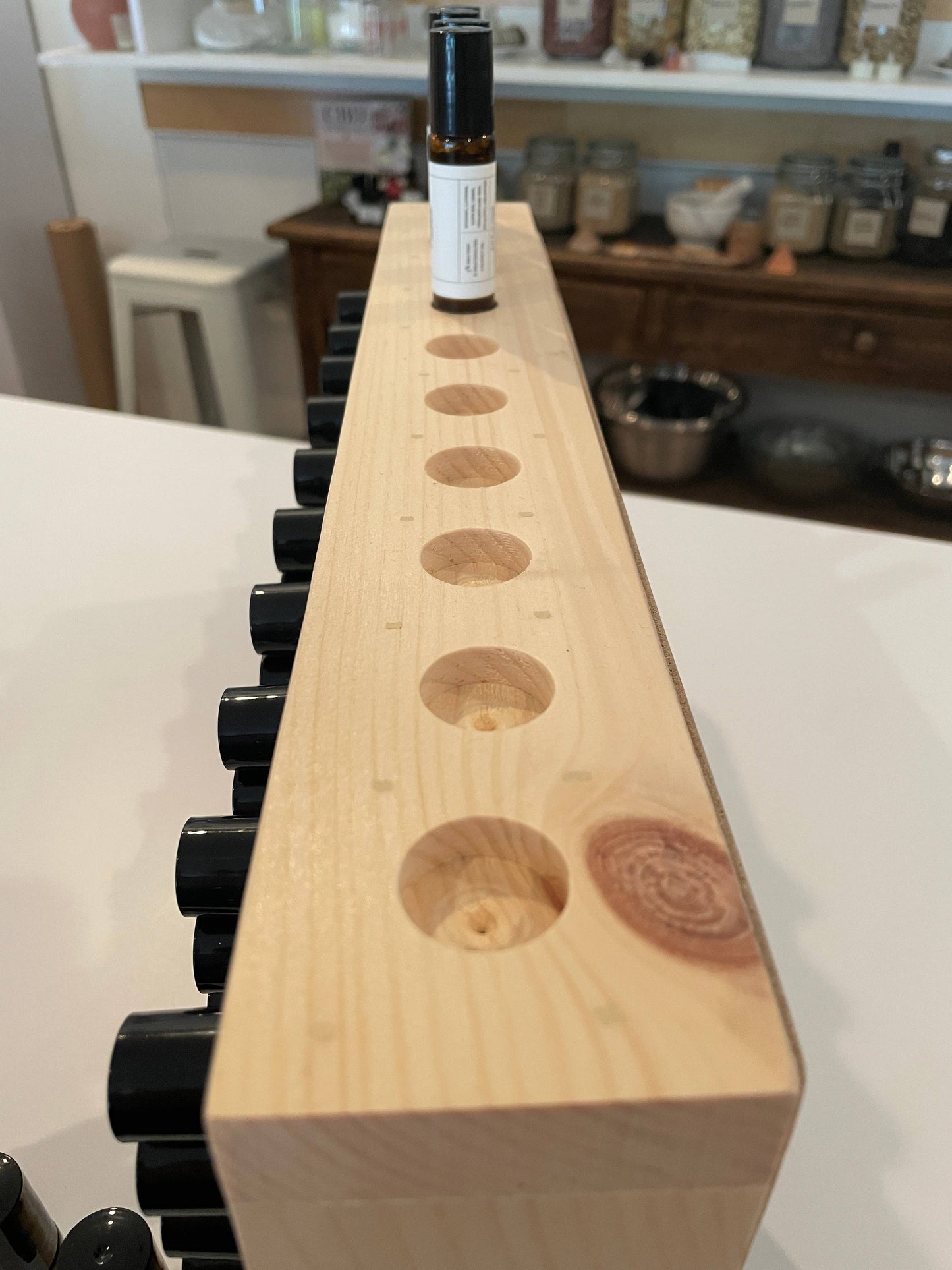 Bulk Essential Oil Rollers with Retail Display | Wholesale: 5 Column - Funnies