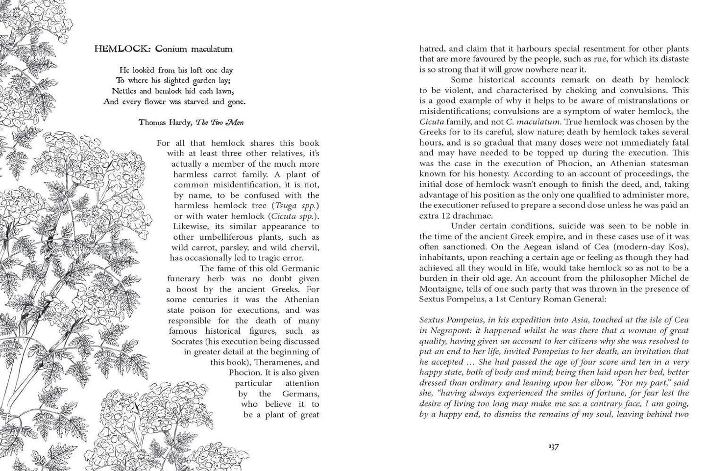 Botanical Curses and Poisons: The Shadow-Lives of Plants: Hardcover
