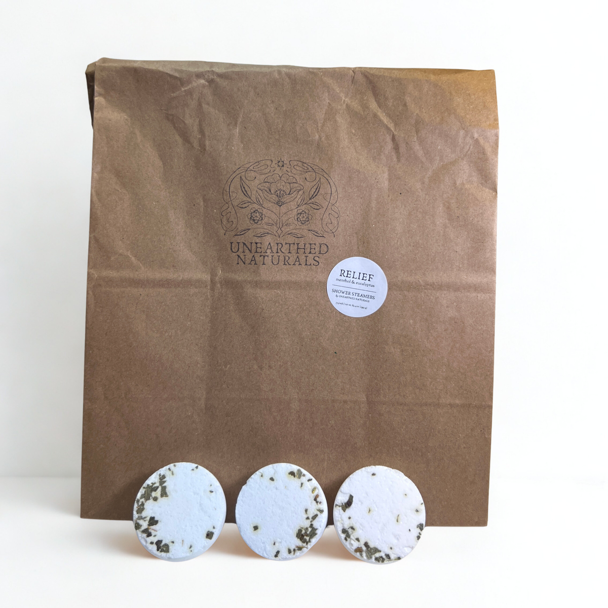 Relief - Menthol & Eucalyptus Shower Steamers