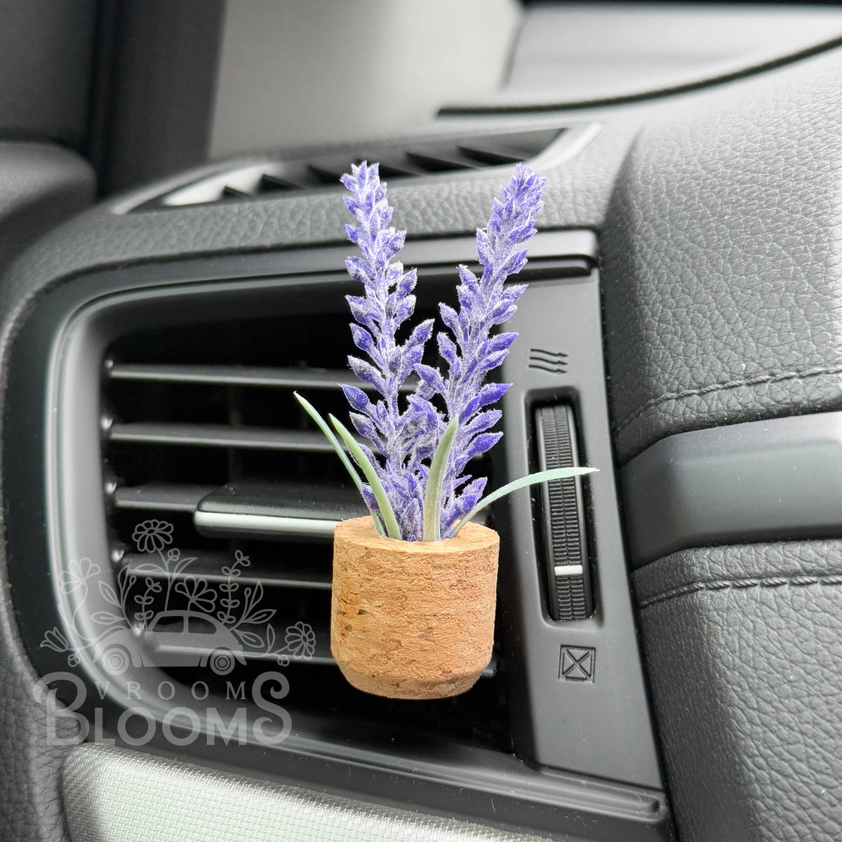 Lavender Flower Vent Clip Car Air Freshener (Reusable): Fall Seasonal RANDOM